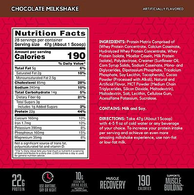 BSN Syntha-6 Ultra Premium Protein Matrix Chocolate Milkshake Flavour