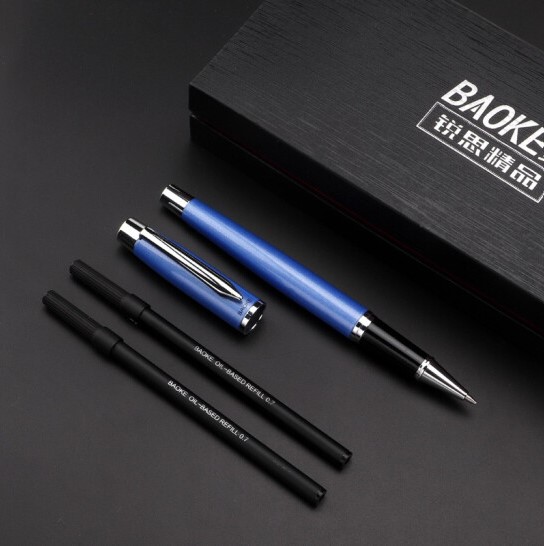 Baoke Rollerball Pen T14 Business Blue 0.7