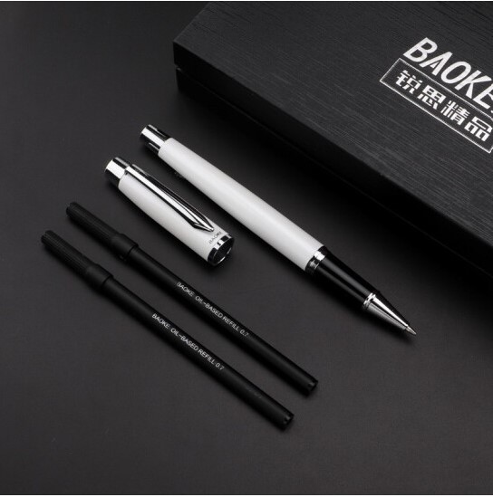 Baoke Rollerball Pen T14 Athens White 0.7