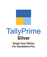 Tally Prime Silver Edition - one software for all your business needs - Accounting, GST, Invoice, Inventory, MIS & more