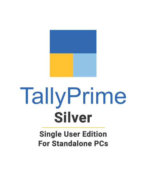Tally Prime Silver Edition - one software for all your business needs - Accounting, GST, Invoice, Inventory, MIS & more