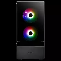 Gamdias Talos E3 ARGB ATX Mid Tower Case – Tempered Glass | 3 ARGB Fans | Black