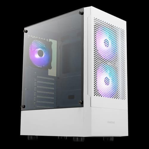 Gamdias Talos E3 Mesh ARGB White ATX Mid Tower Case – Tempered Glass | 3 ARGB Fans