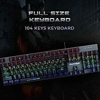 Cosmic Byte CB-GK-28 Vanth Mechanical Gaming Keyboard – Red Switches | LED Backlighting