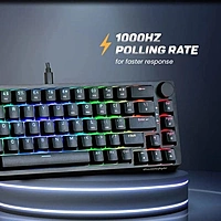 Cosmic Byte Astra Mechanical Keyboard – Wired & Bluetooth | Blue Switches | RGB