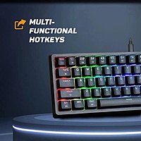 Cosmic Byte Astra Mechanical Keyboard – Wired & Bluetooth | Blue Switches | RGB