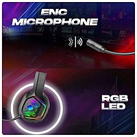 Cosmic Byte Immortal Wireless & Wired Gaming Headset – 50mm Driver | RGB | Bluetooth
