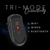 Cosmic Byte Atlas Tri-Mode Wireless Gaming Mouse – 12000 DPI 1000Hz Bluetooth & USB