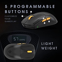 Cosmic Byte Atlas Tri-Mode Wireless Gaming Mouse – 12000 DPI 1000Hz Bluetooth & USB