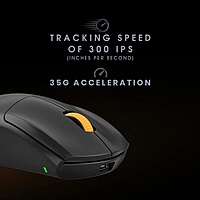 Cosmic Byte Atlas Tri-Mode Wireless Gaming Mouse – 12000 DPI 1000Hz Bluetooth & USB