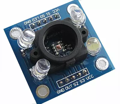 TCS3200 color sensor module for Arduino and ESP32