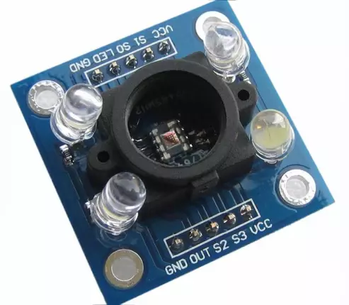 TCS3200 color sensor module for Arduino and ESP32