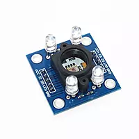 Front view of TCS3200 color sensor module Front view of TCS3200 color sensor module