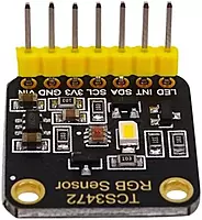 Back view of TCS3200 color sensor module Back view of TCS3200 color sensor module