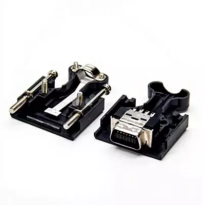 SCSI 14 Pin Male Connector Plastic Shell Screw Solder Type | Replace For 3M 10314 SCSI 14P servo Driver