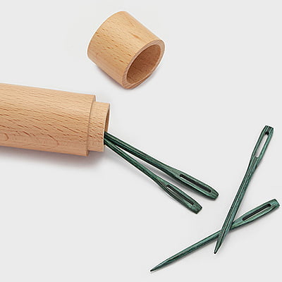 Teal wooden darning needles - The Mindful Collection Teal wooden darning needles - The Mindful Collection