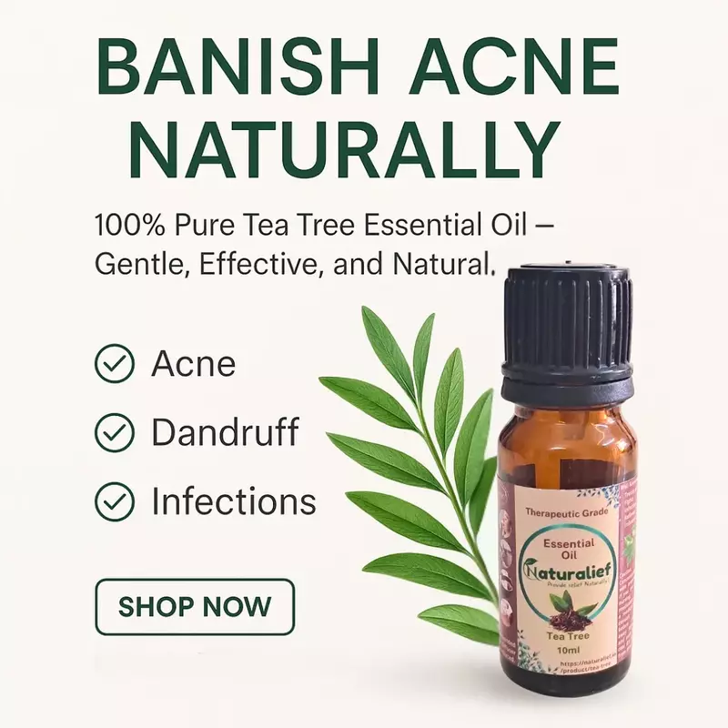 100% Pure Tea Tree Essential Oil – Nature’s Antimicrobial Powerhouse