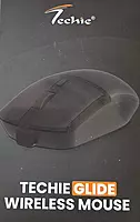 Techie Glide Wireless Mouse (Black)