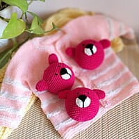 Crochet Teddy Stress Ball