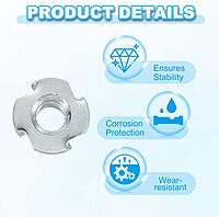 VAC - T-Nut M6 - TN-M6 VAC - T-Nut M6 - TN-M6