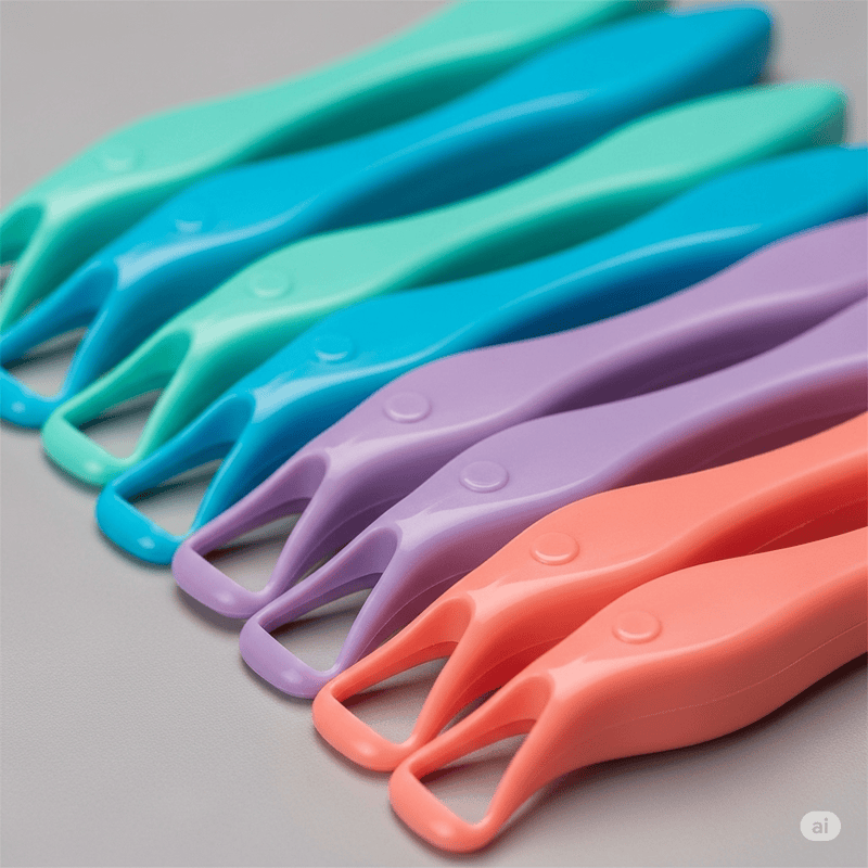 Plastic hook for Aligners (Mixed color)