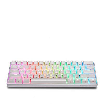 ZEBRONICS Zeb-Max Ninja 61 Keys Wireless Mechanical Keyboard ( White ) ZEBRONICS Zeb-Max Ninja 61 Keys Wireless Mechanical Keyboard ( White )