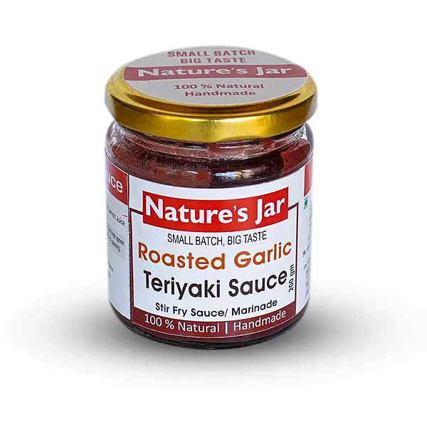 Roasted Garlic Teriyaki Sauce - Nature's Jar