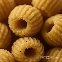 – Top-view flat-lay of Kerala Cheeda pieces arranged neatly for texture clarity.