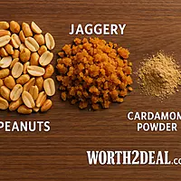 Texture of Kerala Style Peanut and Jaggery Mixture | Worth2Deal