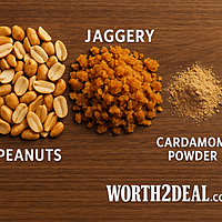Texture of Kerala Style Peanut and Jaggery Mixture | Worth2Deal