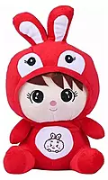 Bunny Cap Soft Toy