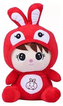 Bunny Cap Soft Toy