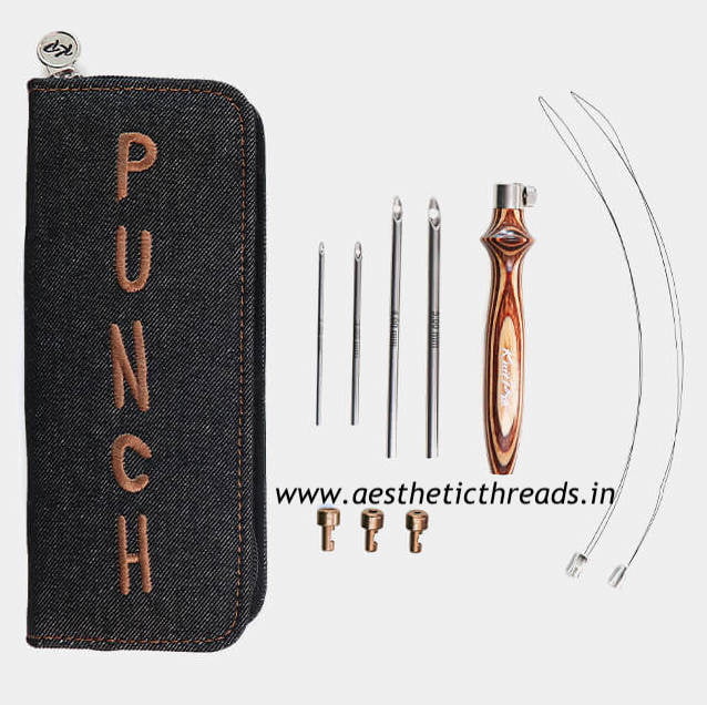 Earthy punch needle set Earthy punch needle set