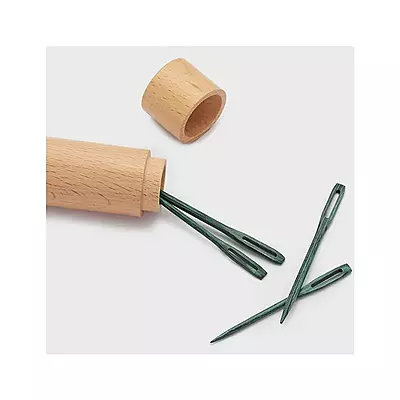 KnitPro Teal Wooden Darning Needles- 36635