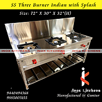 SS Three Burner-Indian