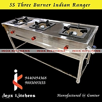 SS Three Burner-Indian