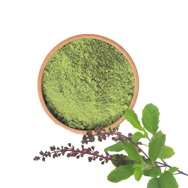 Thulasi Ilai Podi / Basil Leaf Powder Thulasi Ilai Podi / Basil Leaf Powder