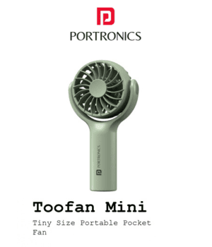 Fan Portronics Portable
