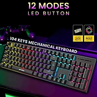ANT ESPORTS Thunder 30 RGB Keyboard and Mouse Combo – Red Switches | RGB | 1 Year Warranty