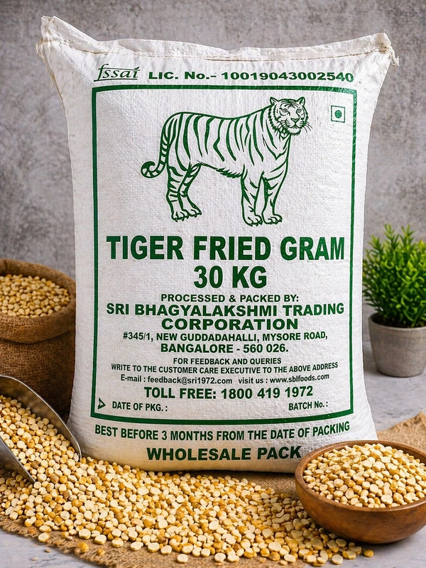 Tiger Fried Gram-30Kg