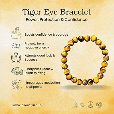 Tiger Eye Natural Stone Bracelet for Women Tiger Eye Natural Stone Bracelet for Women