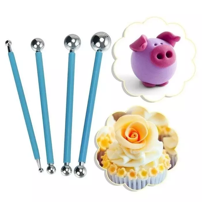 Ball fondant tool