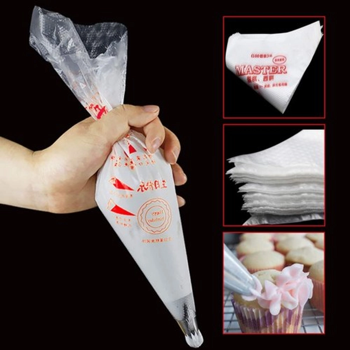 Piping bag 100pc medium