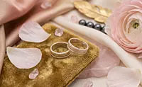 925 Silver Gold-Glazed Enamel Toe Rings Pair