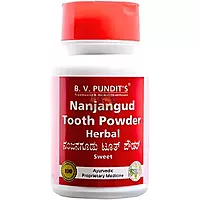 B. V. Pundit's Nanjanagud Herbal Tooth Powder