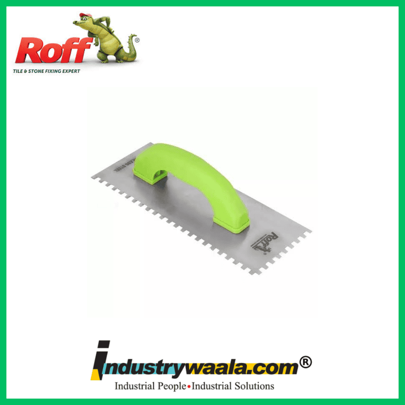 Roff 10 mm Stainless Steel Square Notch Trowel (10 mm)