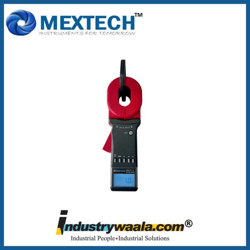 Mextech DECT2 Digital Earth Clamp Meter Clamp-On Earth Resistance Tester