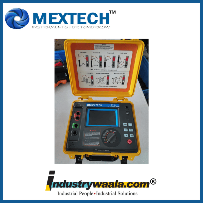 Mextech DIT54 Digital Insulation Tester