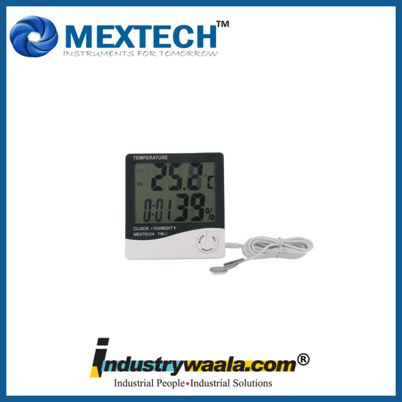 Mextech Tm Mextech TM2 Thermohygrometer | Digital Temperature & Humidity Monitor ...