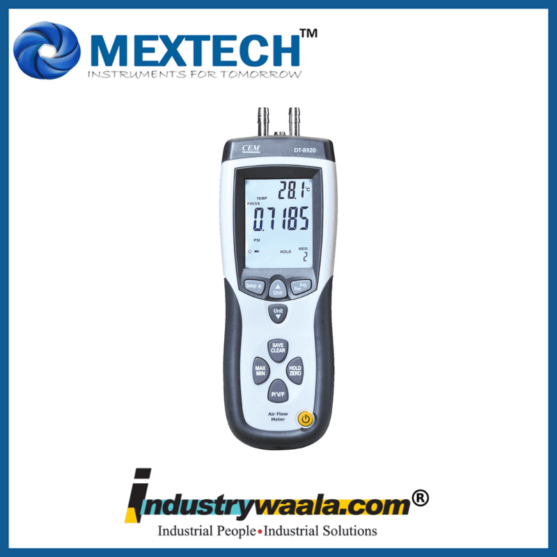 Mextech DT8920 Manometer